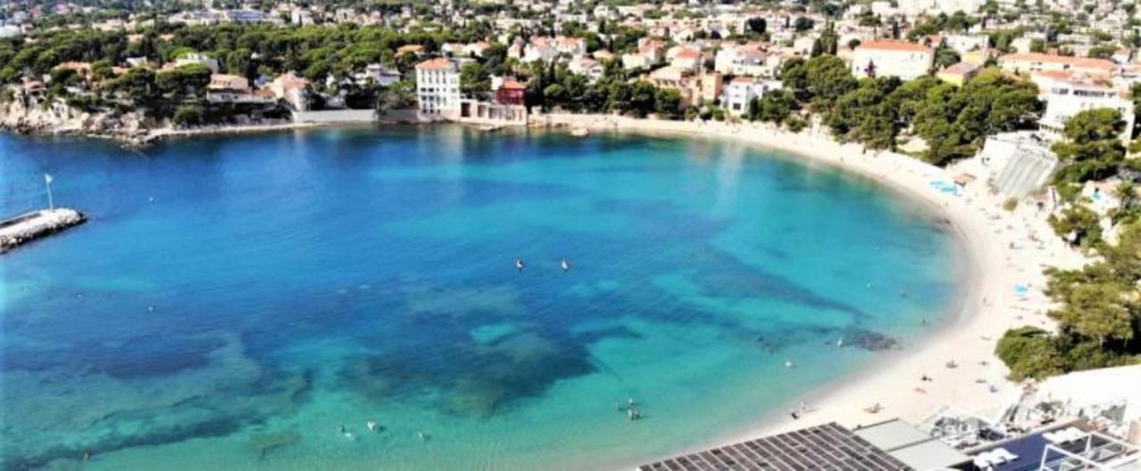 Spacious Sea View Apart At 50M From The Beach Bandol Exterior photo